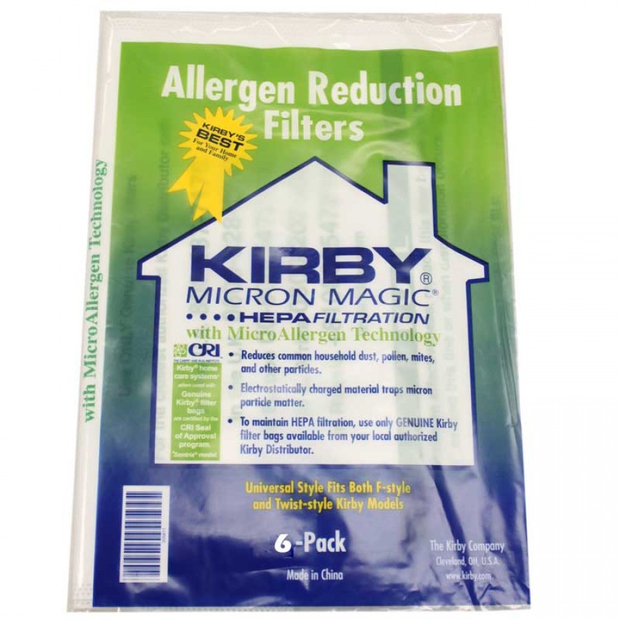 Мешки (пылесборники) Kirby Micron Magic Hepa Allergen UNIVERSAL